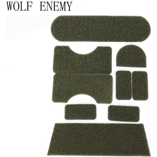 WOLF ENEMY Tactical Helmet for Mich Helmet Magical Paster stickers BK/OD/DE