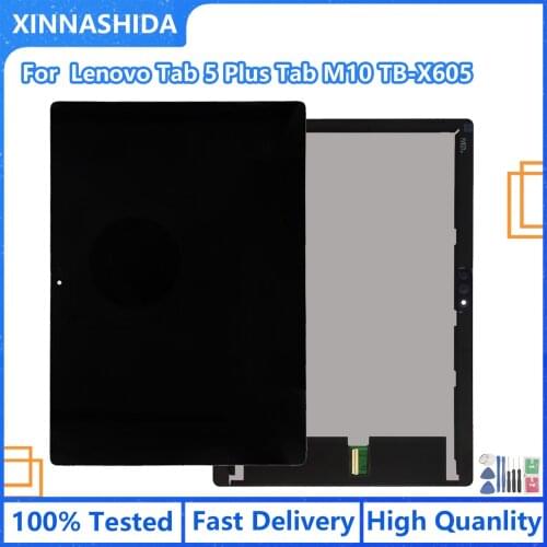 LCD Display For Lenovo X605 Tab 5 Plus Tab M10 TB-X605L TB-X605F TB-X605M TB-X605 LCD Touch Screen Digitizer Assembly