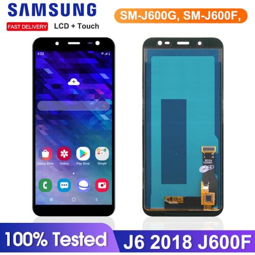 LCD J6 For Samsung Galaxy J6 2018 J600 J600F J600Y LCD Display Touch Screen Digitizer Assembly Replacment Can Adjust Brightness