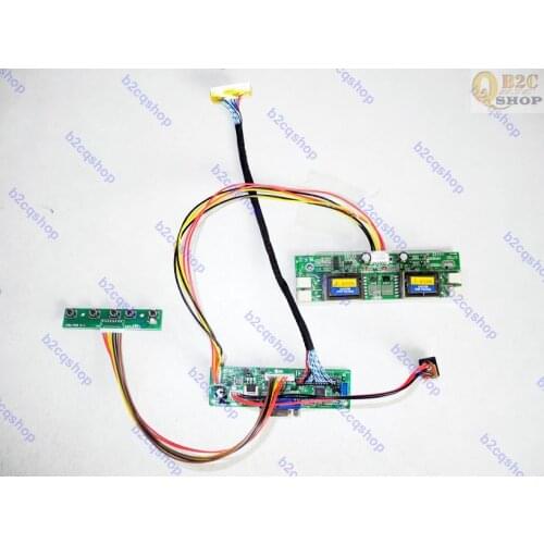 LCD Controller Board DIY Kit VGA (RTD2270L)Driver LVDS Inverter - Turn LCD to Monitor for HSD190MEN3-A00 1280X1024 HSD190MEN3 A0
