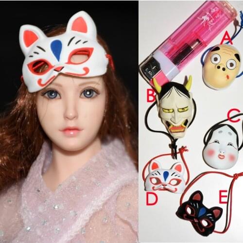 1/6 Female soldier doll costume accessories animal mask accessories and wind mask 12 inch dolls are available