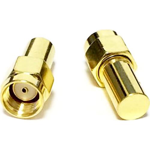 1PC brand new RP-SMA male plug load RF coaxial connector straight gold-plated new adapter