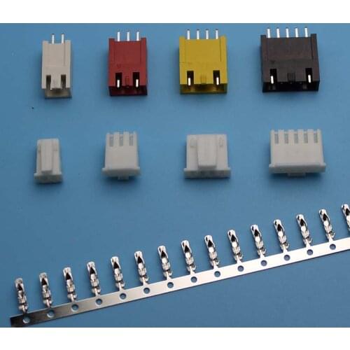 5sets connector line to board smaw straight pin plug with high needle base SMH250 2.5mm