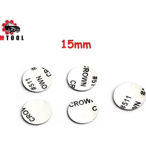 5 pcs/lot 15mm*15mm Car Key Shell Sticker Logo For Suzuki Emblem Badge Aluminum DIY metal car key logo Black