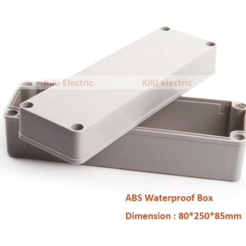 80*250*85mm connection waterproof IP66 ABS plastic box use as junction enclosure DS-AG-0825-1