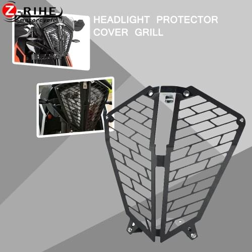 For 890 Adventure 890ADVENTURER 2020-2021 Motorcycle Accessories Headlight Protector Cover Grill For 790 Adventure R/S 2019-2021