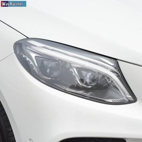 Car Front Light Transparent TPU Headlight Protective Film For Mercedes Benz W166 W167 W463 X156 H247 X247 X204 X253 C253 W447