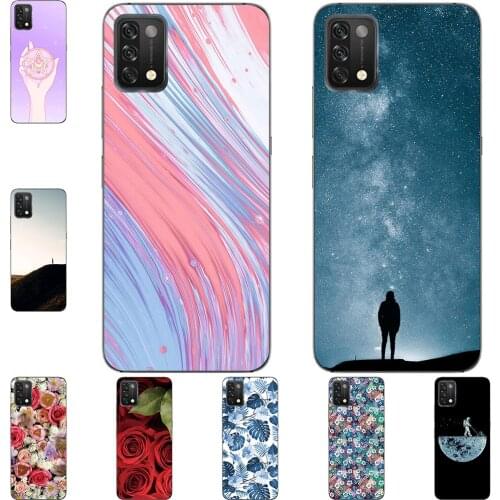 I am alone Phone Case For UMIDIGI A11 2021 6.53 inch Premier Bags Fashion Luxury Color Cartoon Printed Paint Mobile