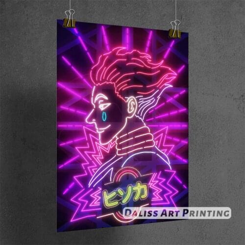 Canvas Anime HUNTER x HUNTER Hisoka Pictures Home Decoration Paintings Poster HD Prints Wall Art Modular Living Room Framed