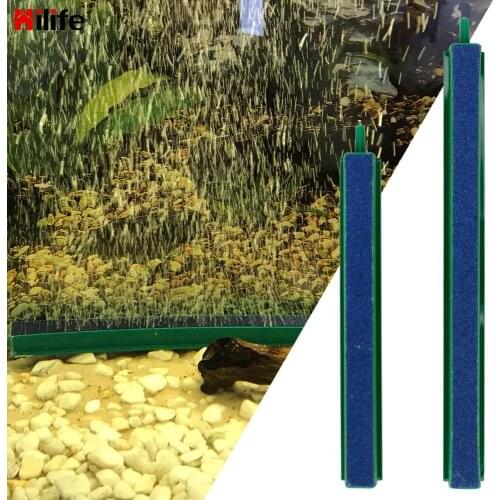 Aquarium Oxygen Pump Fresh Air Stone Bubble Bar 2 Size Pump Accessories Air Pump Sand Stone Fish Tank Aerator Pump