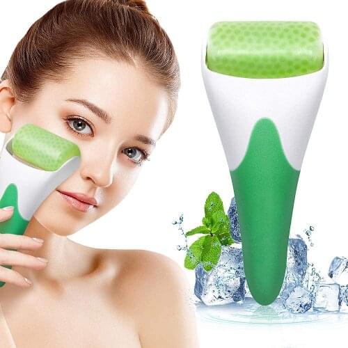 Ice Roller for Face & Eye Puffiness Relief Cold Gel Massager Roller Face Facial Ice Roller Skin Care Lifting Anti Wrinkle
