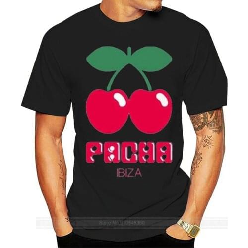 Pacha Ibiza House Dance Space Privilege White Island Retro Unisex T Shirt 2386 fashion t-shirt men cotton brand teeshirt