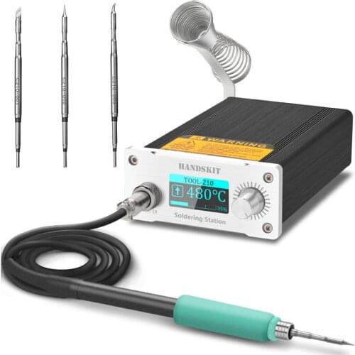 T210 Soldering Station compatible JBC 210 T26 solder rework station PK T12 Soldering tip 1s heat Portable Welding Tools