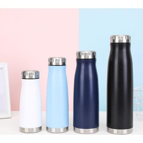 380/520/780/1000ml Fashion Stainless Steel Thermos Bottle Creative Cola Bottles Outdoor Portable Sport Vacuum Flask