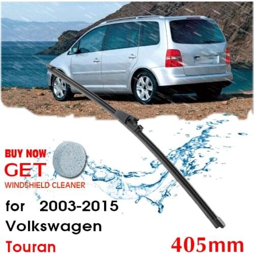 Car Wiper Blade Rear Back Window Windscreen Windshield Wipers Auto Accessories For Volkswagen Touran Hatchback 2003-2015 405mm