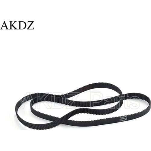 S2M Synchronous Timing belt Pitch length 370 width 6mm/9mm Teeth 185 Rubber closed S2M timing belt