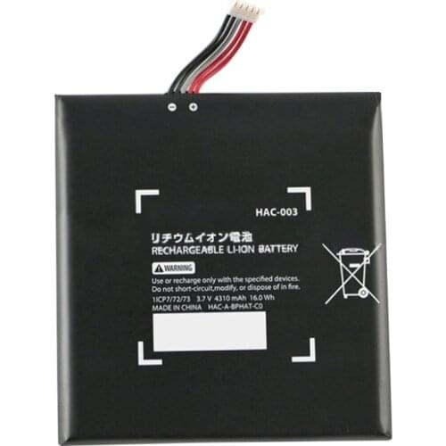 LX0B High Capacity Battery HAC-003 Repalcement for Switch 2017 Game Console HAC-001 (3.7V 16Wh 4310mAh)