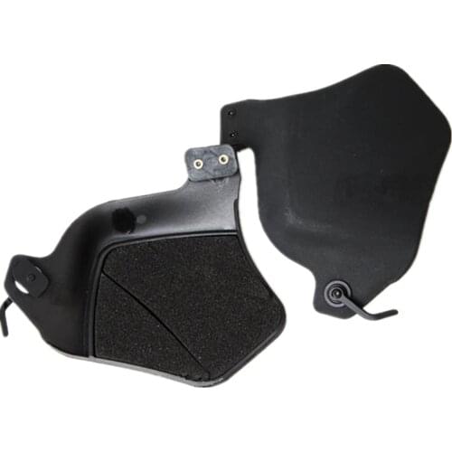 Tactical helmet cover military helmet accessories Plastic Side Covers with pad BK DE FG