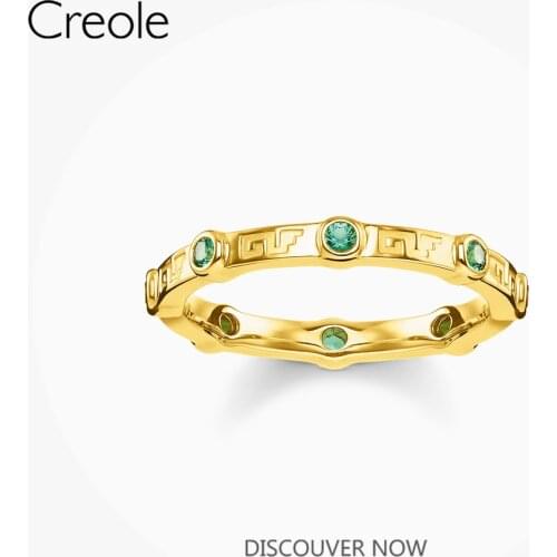 Magical Ring Vibrant Green of the Jungle,2019 Brand 925 Sterling Silver Fashion Jewelry Ethnic Maya and Aztec Gift For Women