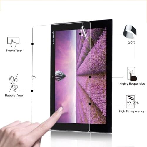 High Quality HD lcd screen protector film For Lenovo Miix 3-1030 miix 3 10.0" high Clear glossy front screen protective film