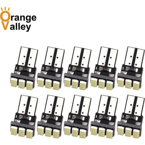 10Pcs High Bright T10 3020 1206 12 SMD LED Car Auto Wedge Turn Signal Light Lamp Bulb White DC 12V