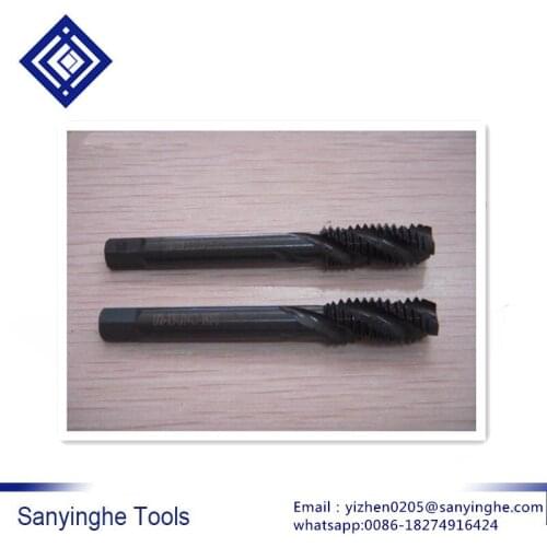 3 Pcs/lots 1/2-13UNC 2B Nitriding black spiral screw taps HSS machine tap
