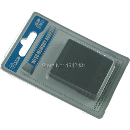 50pcs SD Flash WISD Memory Card For Nintend Wii Adaptor Converter Adapter Card Reader For Wii GC GameCube Game