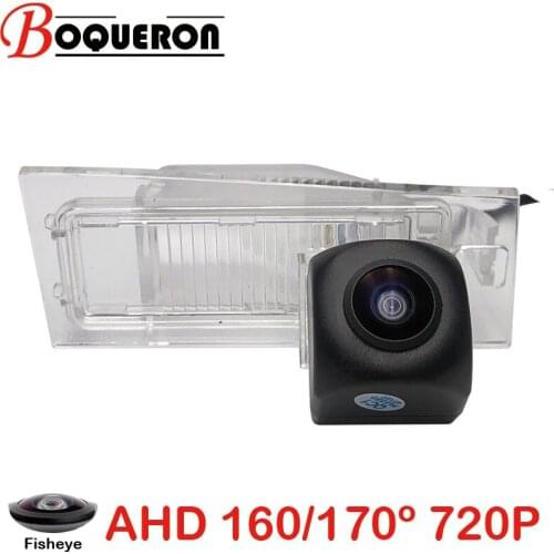 Fisheye 170 Degree 1280x720P HD AHD Car Vehicle Rear View Reverse Camera For FIAT Ottimo Viaggio Hatchback 2014 2015