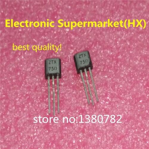 Free Shipping 50pcs/lots ZTX750 TO-92 New original IC In stock