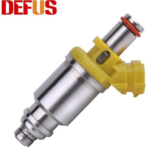DEFUS 4PCS Fuel Injector Nozzle 23209-74040 23250-74040 2320974040 2325074040 for 90-92 Toyota Celica & MR2 2.2L