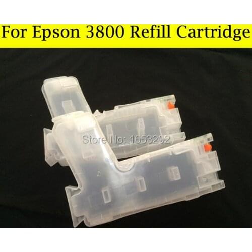 9 Color 280ML Refillable ink Cartridge T5801 T580 580 For EPSON 3800 Ink Cartridge With Chip Sensor