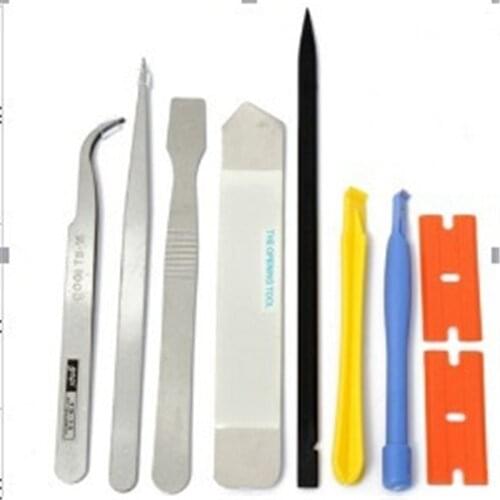 Mobile Phone Repair Tools Kit 9 in 1 Repair Kit Open LCD Screen Tool Set For Cell Phone Mobile Tablet Tool