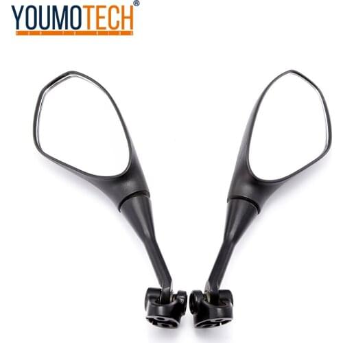 Motorcycle CBR White Glass Rearview MirrorRoad Racing Rearview Side Mirrors For Honda CBR600 F4 F4I CBR900 CBR919 CBR929 CBR954