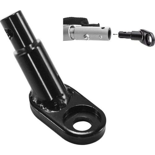 Bike Bicycle Trailer Hitch Coupler Attachment Angled Elbow Portable Mount Adapter &T8