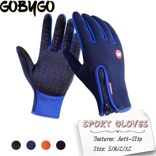Anti-slip Outdoor Hunting Gloves Sports Camping Motorcyle Hunting Fishing Gloves Full Finger Windproof Fleece Gloves