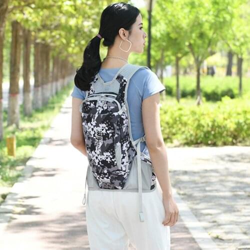 12L Running Backpack Portable Running Backpack Multifunctional Hydration Bag Nylon Portable Running Backpack for Outdoor Sports