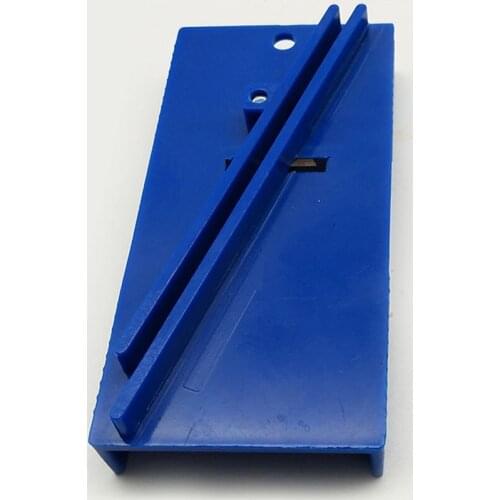 Scraper Repair Tool Plastic Blue Squeegee Sharpener Tool For Vinyl Wrap Scraper Repairing MO-126