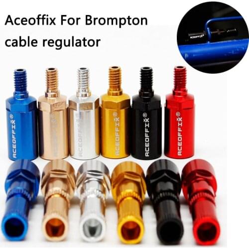 Aceoffix for Brompton over line seat line shift house speed changer line tube fine adjustment screw