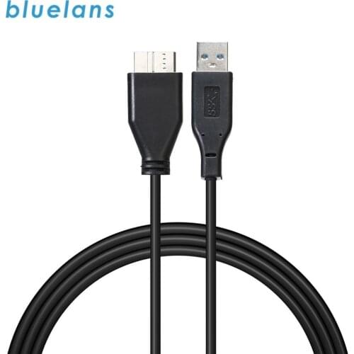USB 3.0 A Male to Micro B Male High Speed Data Cable Adapter for Hard Disk Drive 30/50/100 cm 4.0Gbps Fast Data Transmission