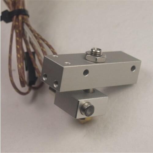 3D printer spare parts Replicator 2 Hot End Assembly w/ Stranded Thermocouple Replicator 2 Bar Mount Assembly PTFE tube inside