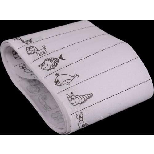 100pcs Washable Iron on Name Colthing Labels School Garment Fabric Tags Marker