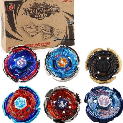 4D Bayblade Tianma Set Hot Sale Style 6pcs Spining Tops +2 pcs Launchers Children Gift YH2019