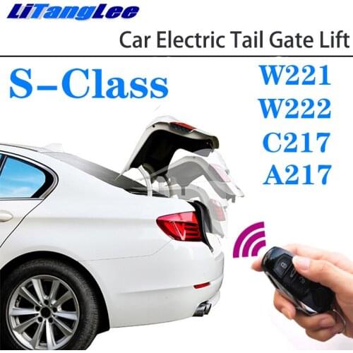 LiTangLee Car Electric Tail Gate Lift Trunk Rear Door Assist System for Mercedes Benz MB S Class W221 W222 C217 A217 2006~2020