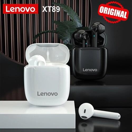 Lenovo XT89 Wireless Bluetooth Headphones Stereo Wireless Earphones Stereo Touch Control Music Earbuds with Mic Gaming Headset