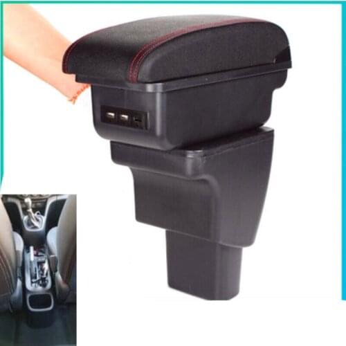 For Hyundai i10 armrest box central Store content box storage interior car-styling decoration accessories parts 2015-2018