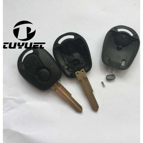 Car Key Blanks Key Case Fix For Ssang Yong Remote Key Shell