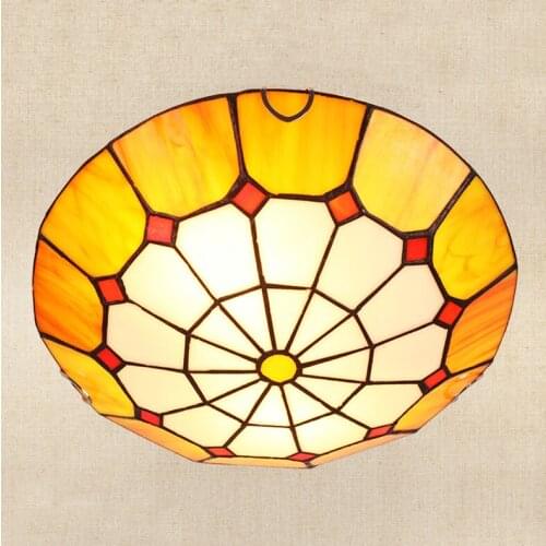 Dia 50cm galss lamp Mediterranean sea ceiling lights. living bedroom study room Kitchen aisle lamp lighting fixture