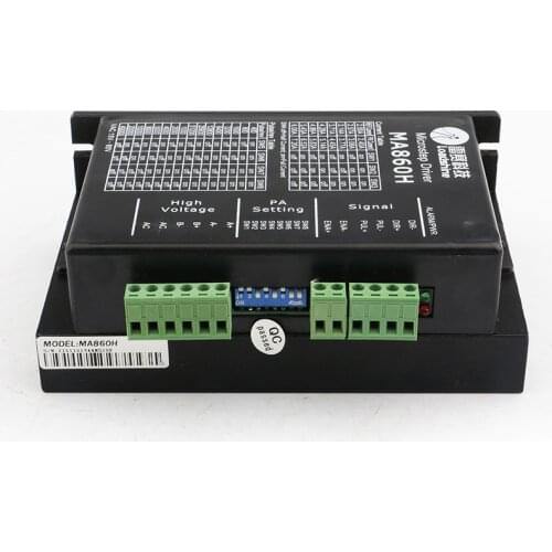 Hot LeadShine MA860H Microstep Driver 2/4 Phase Stepper Driver VAC18V-80V NEMA size 23 to 42