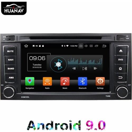 DSP 4+64GB Android 9.0 Car GPS Navigation DVD Player for Volkswagen Touareg 2002-2010 Auto stereo multimedia radio tape recorder