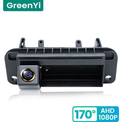 GreenYi 170° HD 1080P Car Rear View Camera for Mercedes Benz C Class W204 C180 C200 C260 Night Vision Reverse Reversing 4pin AHD